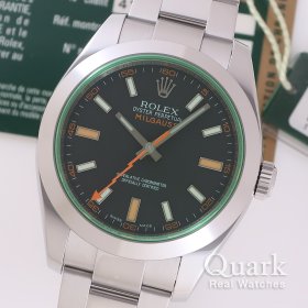 ロレックス ミルガウス Ref.116400GV ブラックダイヤル