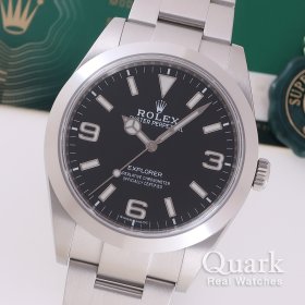 ロレックス エクスプローラーI Ref.214270 ブラック369 (新型ダイヤル)
