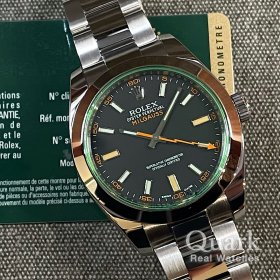 ロレックス ミルガウス Ref.116400GV ブラックダイヤル