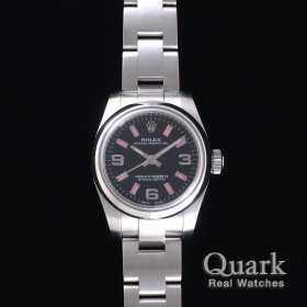 ロレックス オイスター・パーペチュアル26 Ref.176200 ブラック369ピンクバー