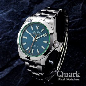 ロレックス ミルガウス Ref.116400GV Ｚブルーダイヤル