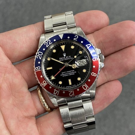 在庫一掃最安挑戦 Rolex ロレックス Rolex GMT Master 1675/ 16750