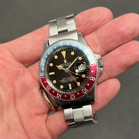 限定SALE定番人気逸品　ロレックス ヴィンテージ　1675　GMTマスター　ロングE　腕時計 本体
