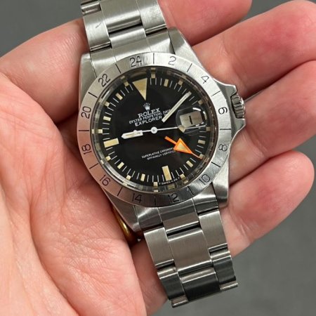 ロレックス1655エクスプローラー2リダンダイアルアンティーク腕時計(アナログ)