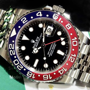 ROLEX GMT-MASTER II Ref.126710BLRO