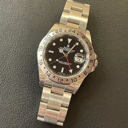 ロレックス エクスプローラーII Ref.16570 ブラック