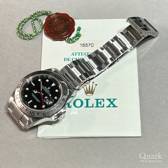 ロレックス エクスプローラーII Ref.16570