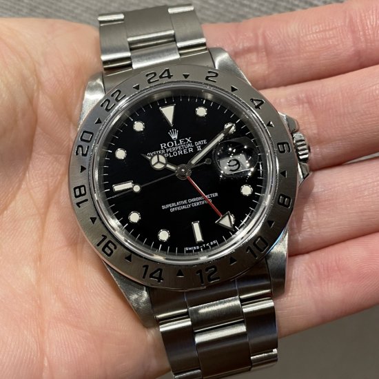 ロレックス エクスプローラーII Ref.16570