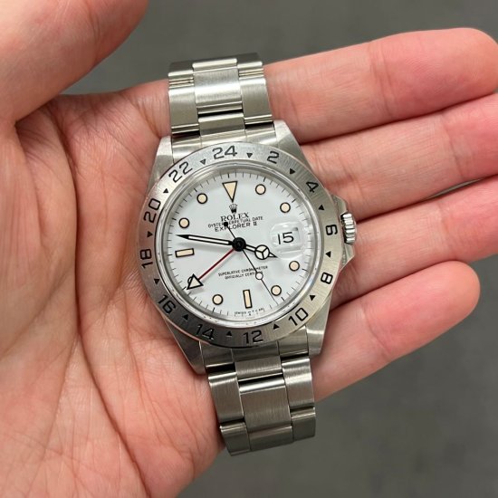 ロレックス エクスプローラーII Ref.16570