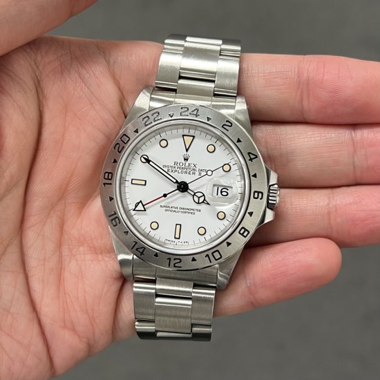ロレックス エクスプローラーII Ref.16570