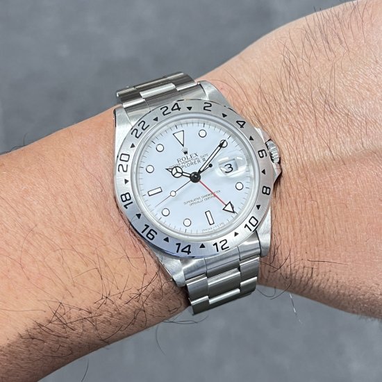 ロレックス エクスプローラーII Ref.16570