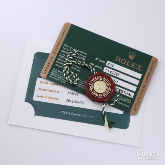 ロレックス エクスプローラーI Ref.114270