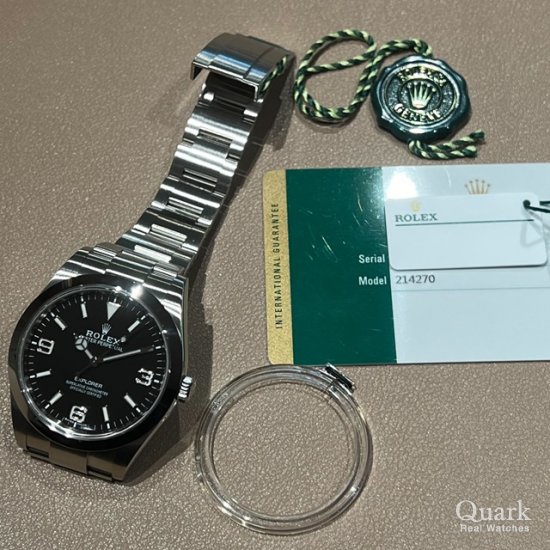 ロレックス エクスプローラーI Ref.214270