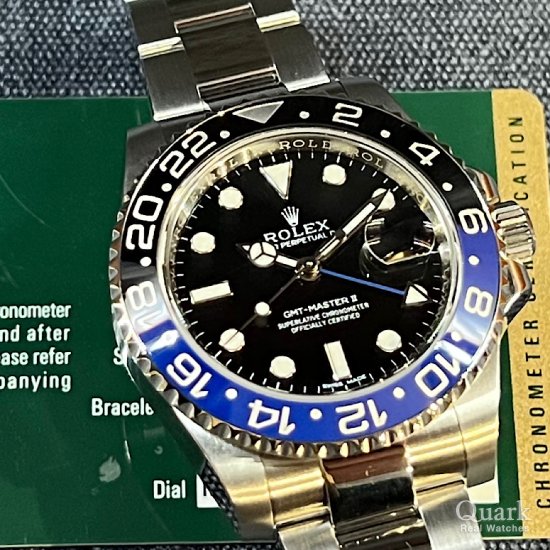 ロレックス GMTマスターII Ref.116710BLNR