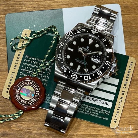 ロレックス GMTマスターII Ref.116710LN