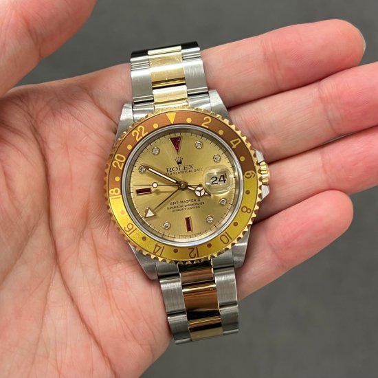 ロレックス GMTマスターII Ref.16713RG