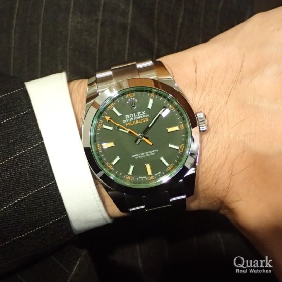 ロレックス ミルガウス Ref.116400GV