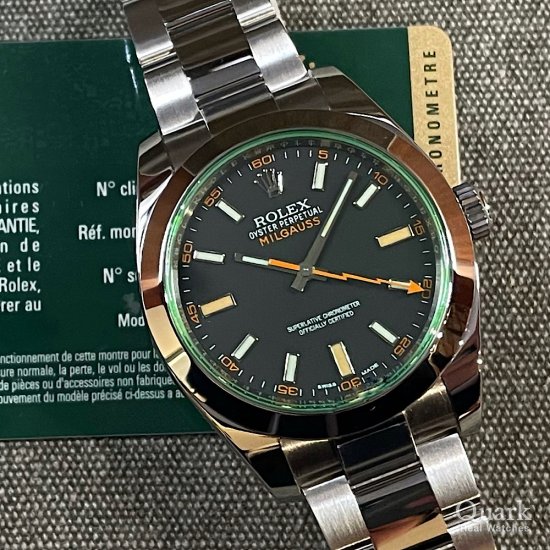 ロレックス ミルガウス Ref.116400GV